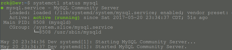 mysql