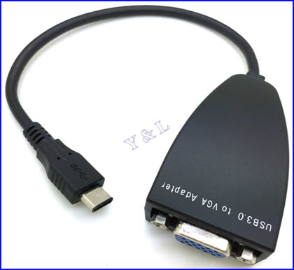 USB 3 0 USB3 0 Type C Type C USB C to VGA External font b 1